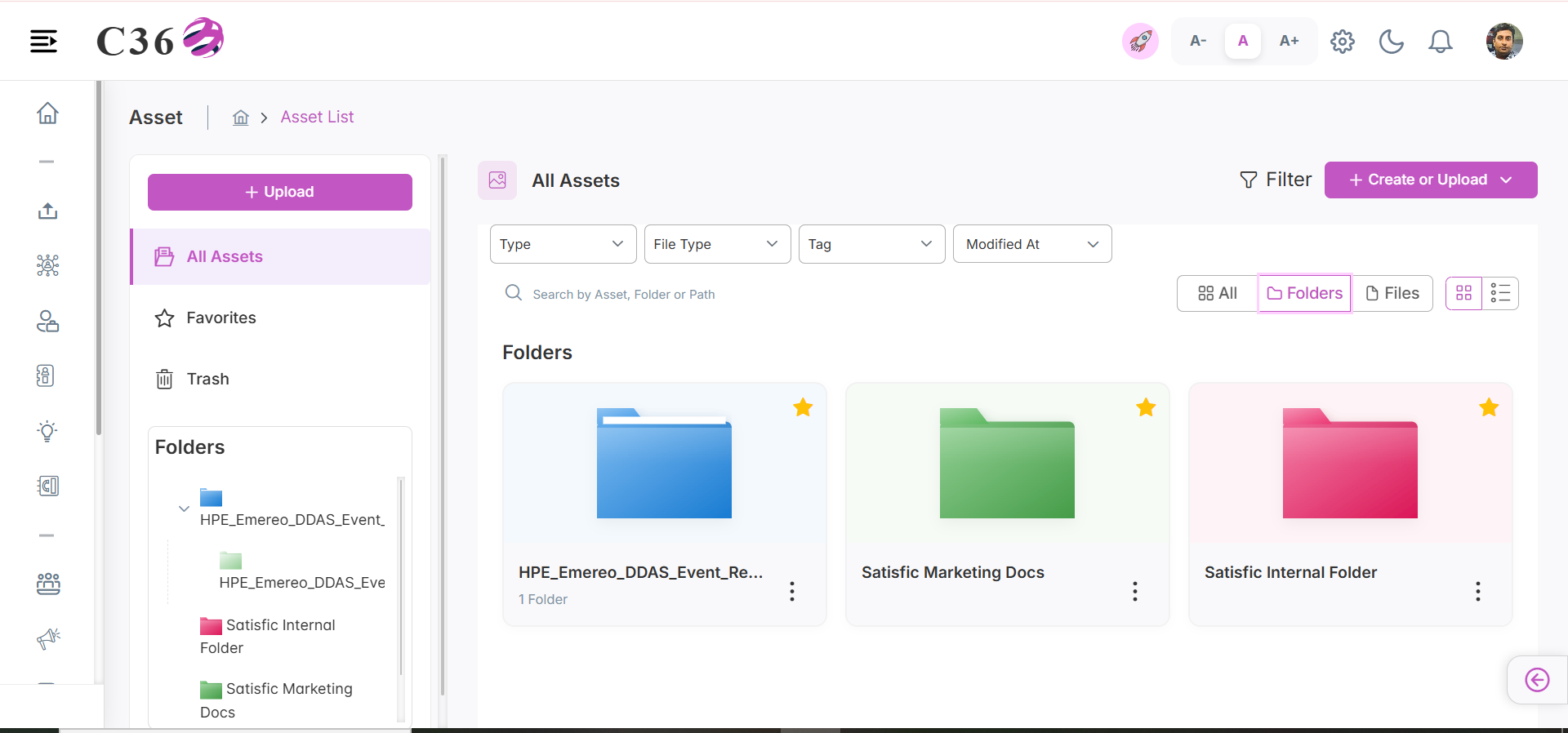 Filtering Assets