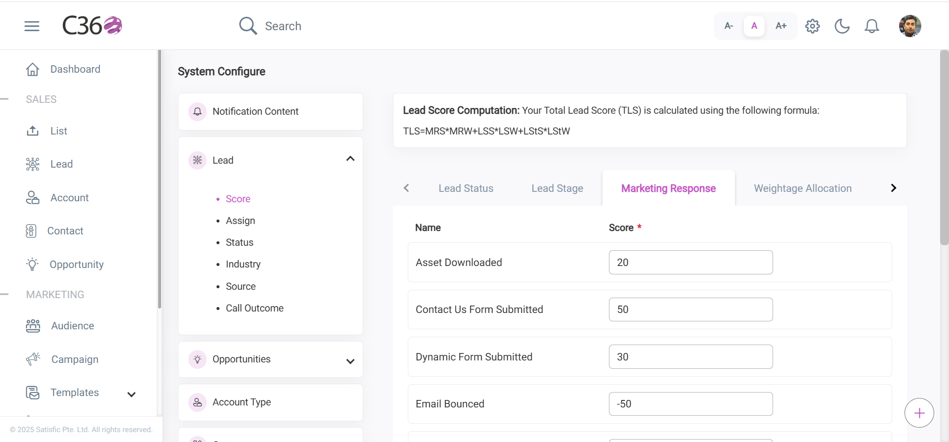 Marketing Response Lead Scoring
